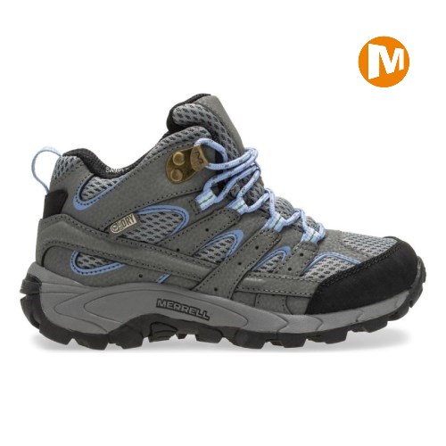 Dětské Zimní Boty Merrell Moab 2 Mid Waterproof Tmavě Šedé (CZ. FACIQ)